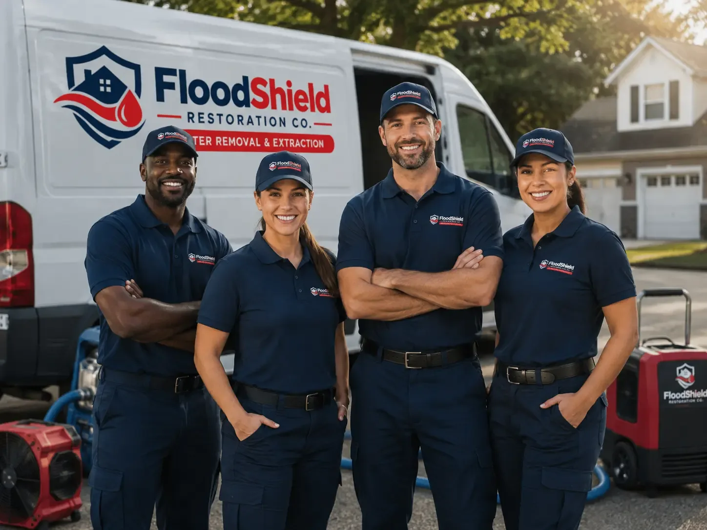 Flood Damage Restoration company in Bethesda, OH